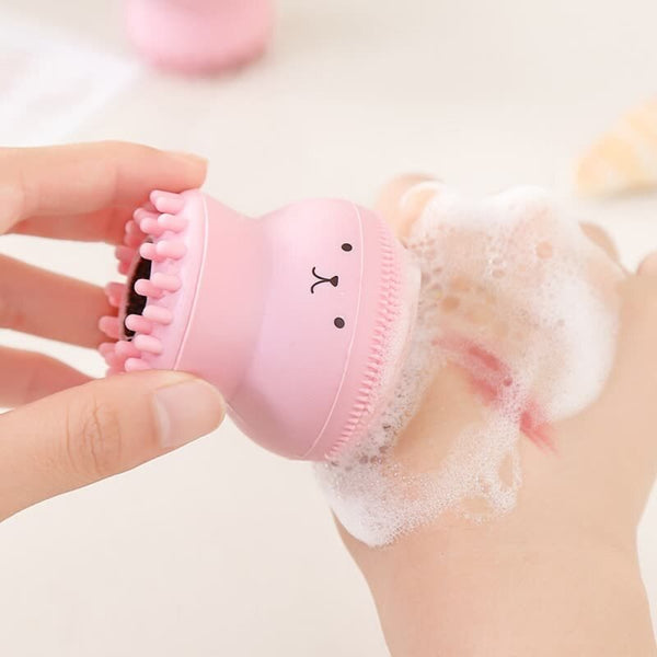 Octopus Bubble Facial Cleansing Brush